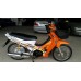 Honda wave 125 สีส้ม ขาว ปี48 ทะเบียนพร้อมชุดโอน